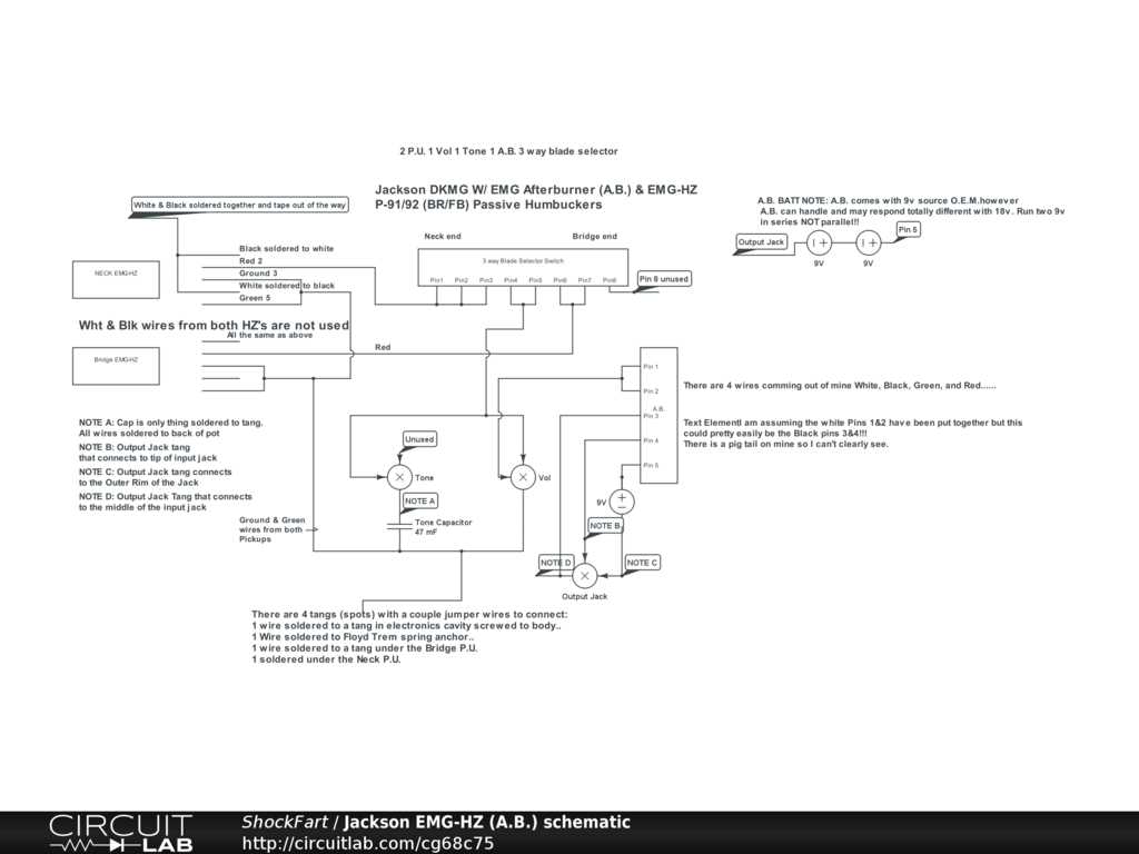 emg wiring diagram