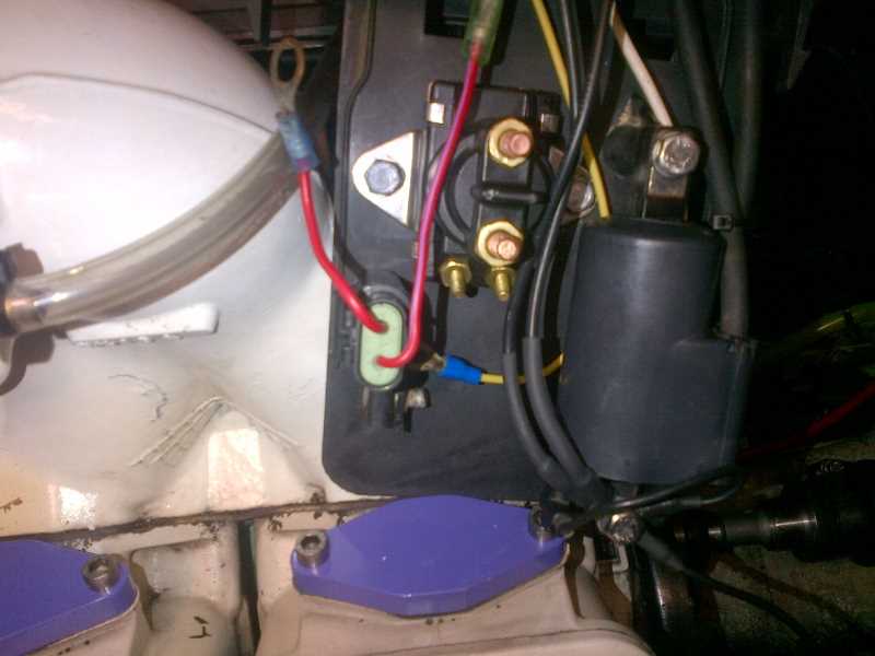 johnson outboard starter solenoid wiring diagram