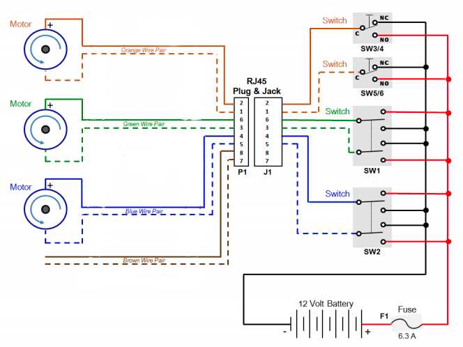 double pole double throw wiring diagram