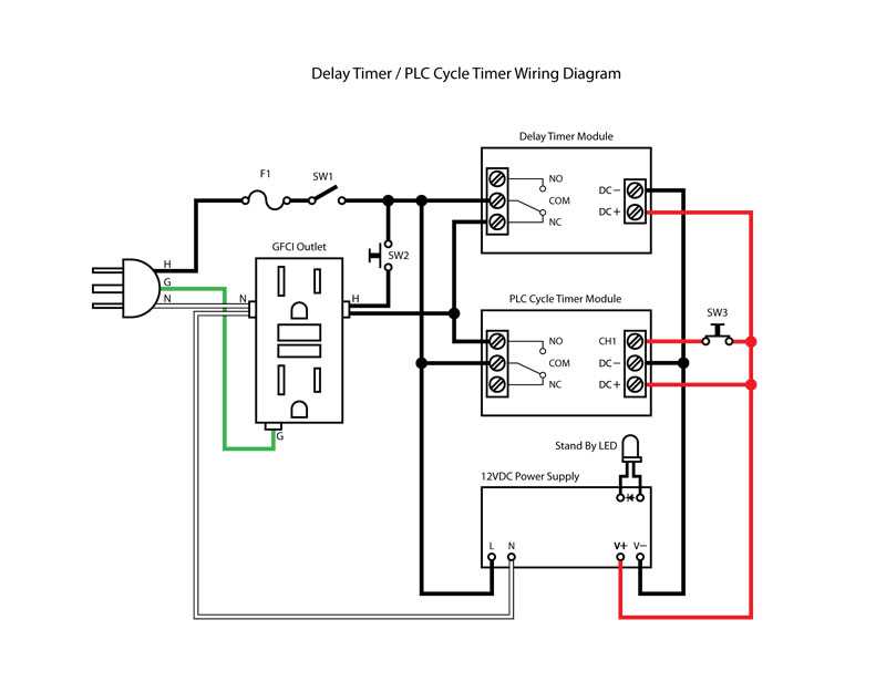 intermatic timer wiring diagram