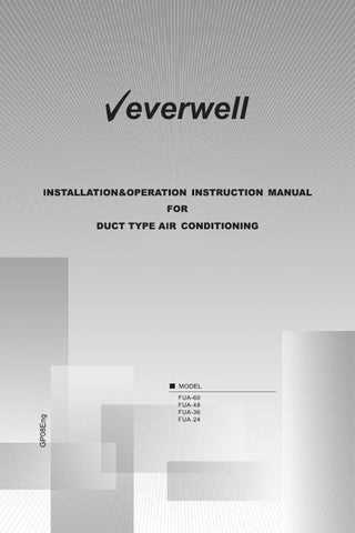 everwell mini split wiring diagram