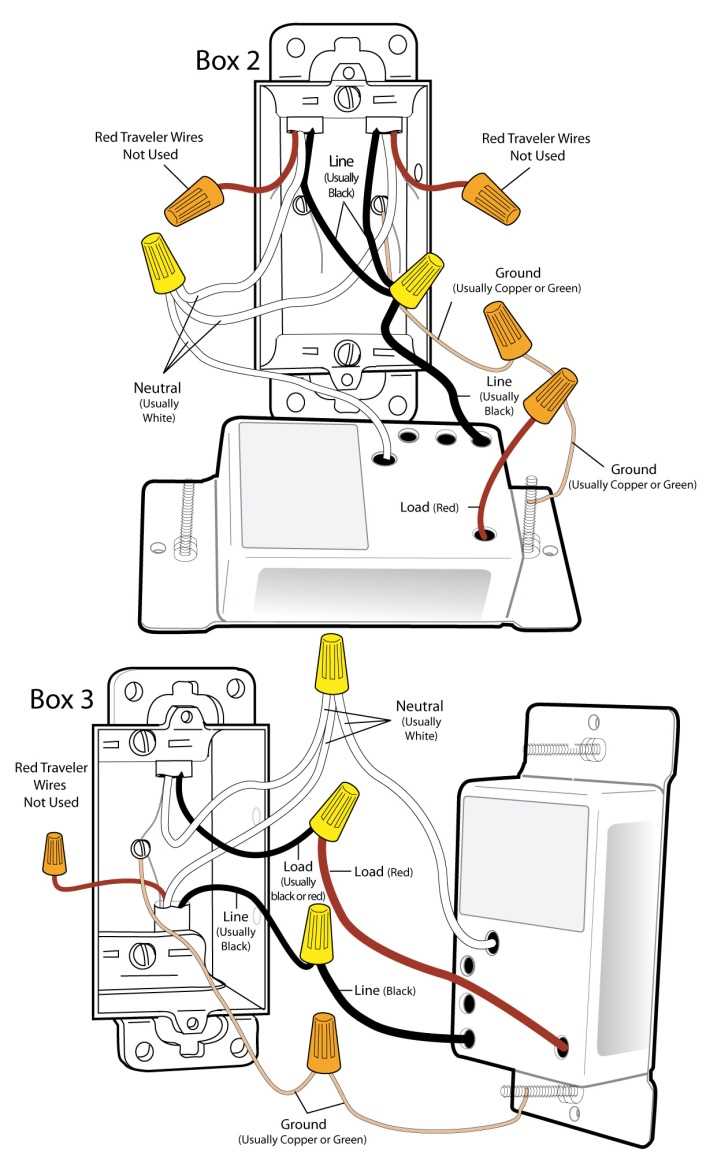 3 way dimmer switch wiring diagram