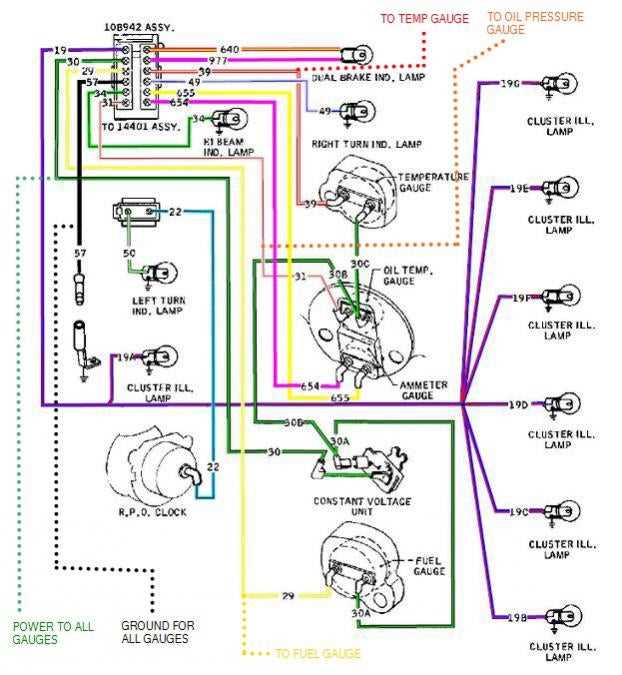 wiring diagram for auto gauge tachometer