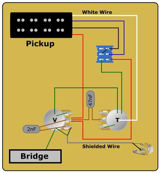 fender p bass wiring diagram