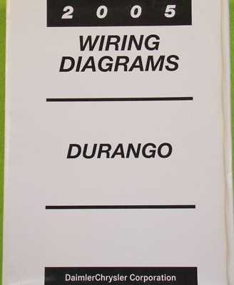 dodge durango wiring diagram