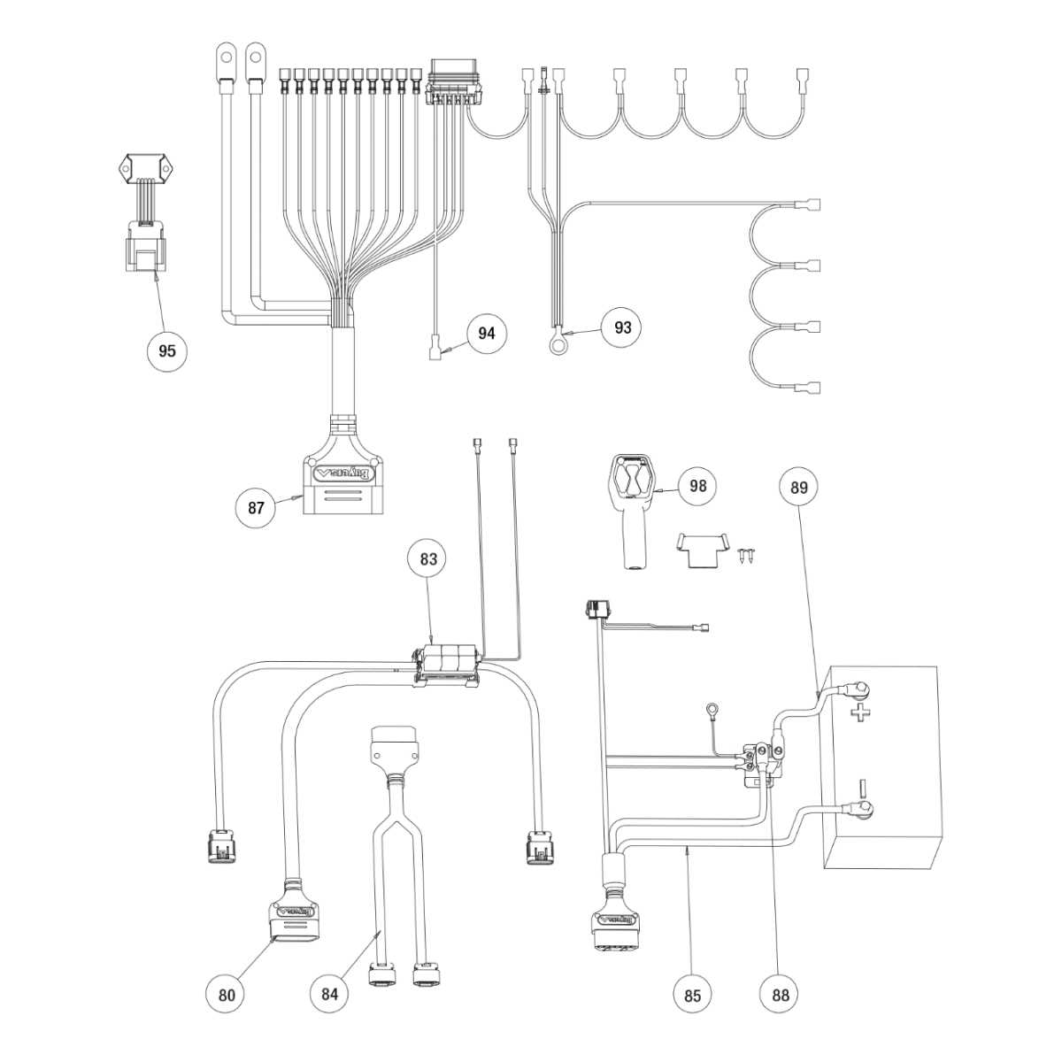 fisher plow wiring harness diagram