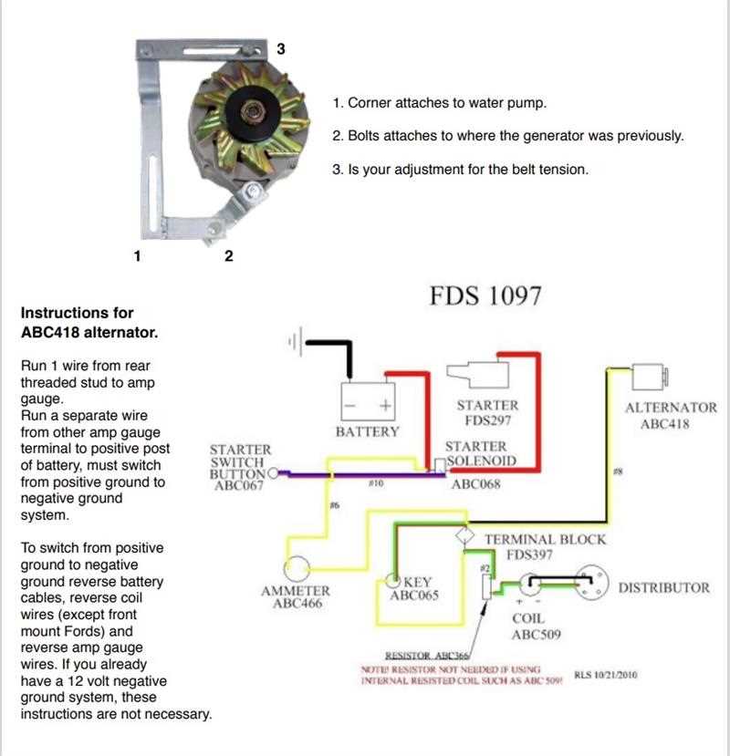 ford 8n 12v wiring diagram