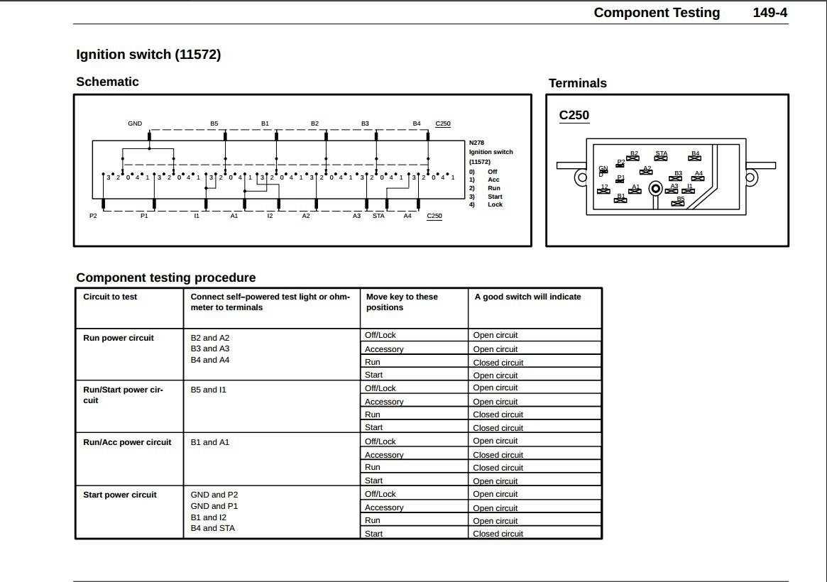 ford ignition wiring diagram