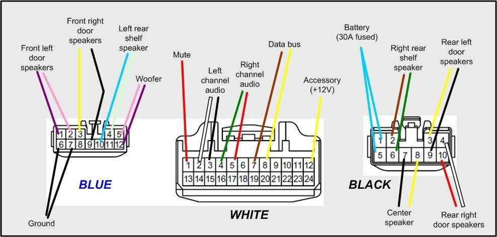 1999 toyota camry radio wiring diagram