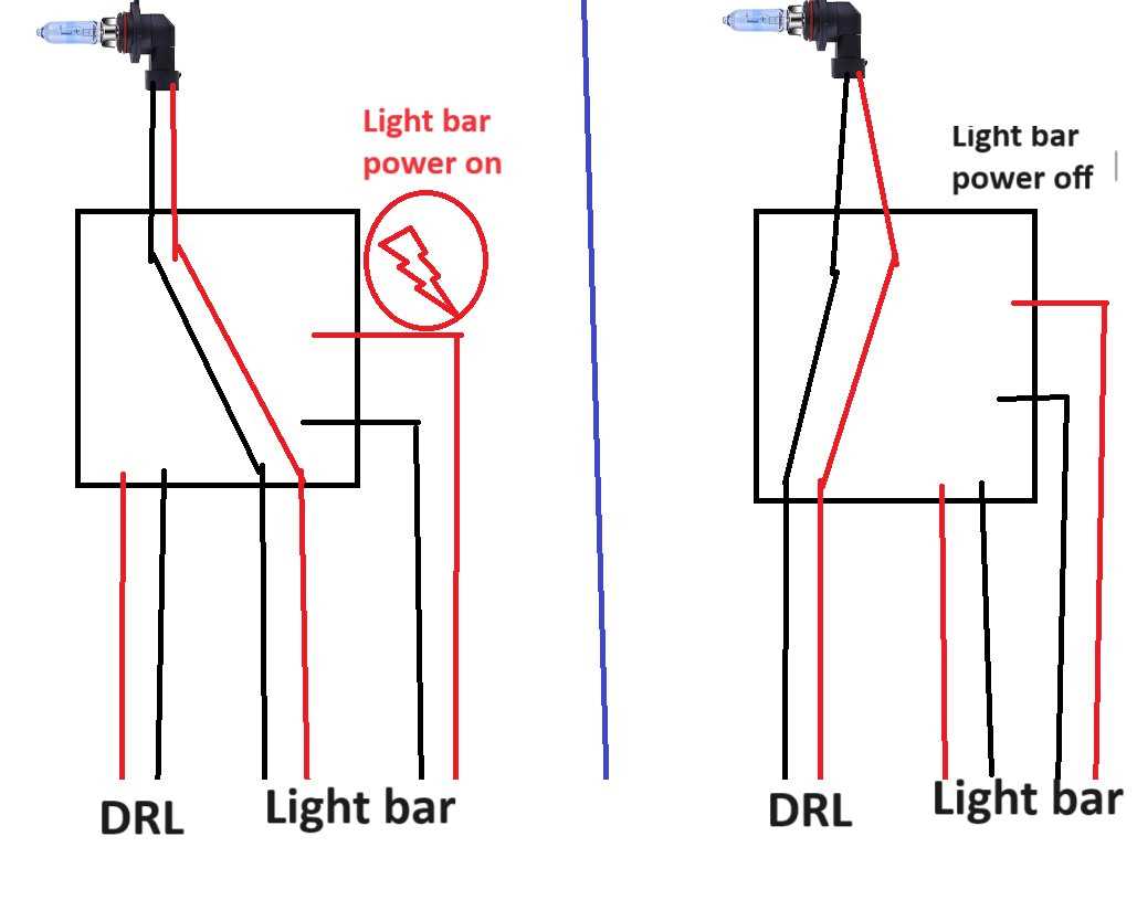 wiring diagram for drl lights