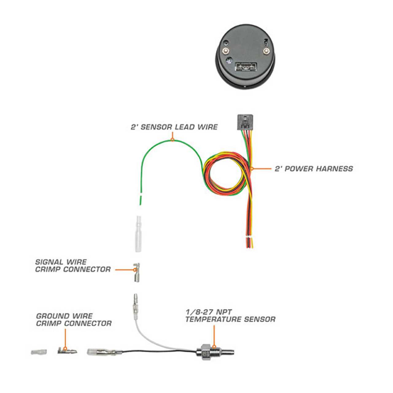 glowshift gauge wiring diagram