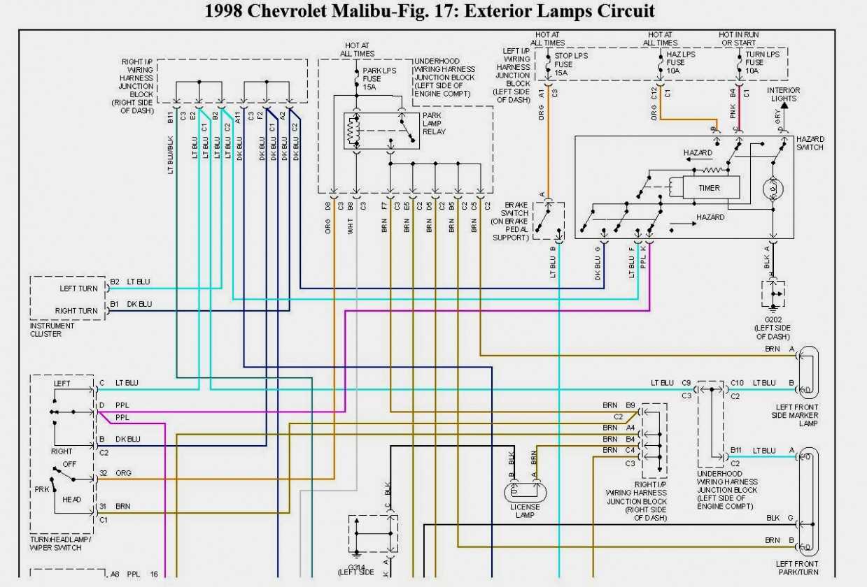 2007 chevy impala radio wiring diagram