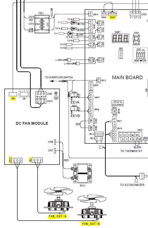 trane air handler wiring diagram