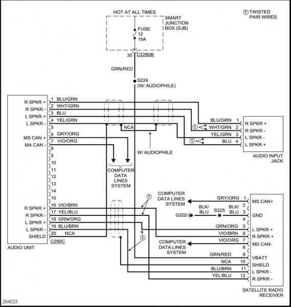 98 ford f150 radio wiring diagram