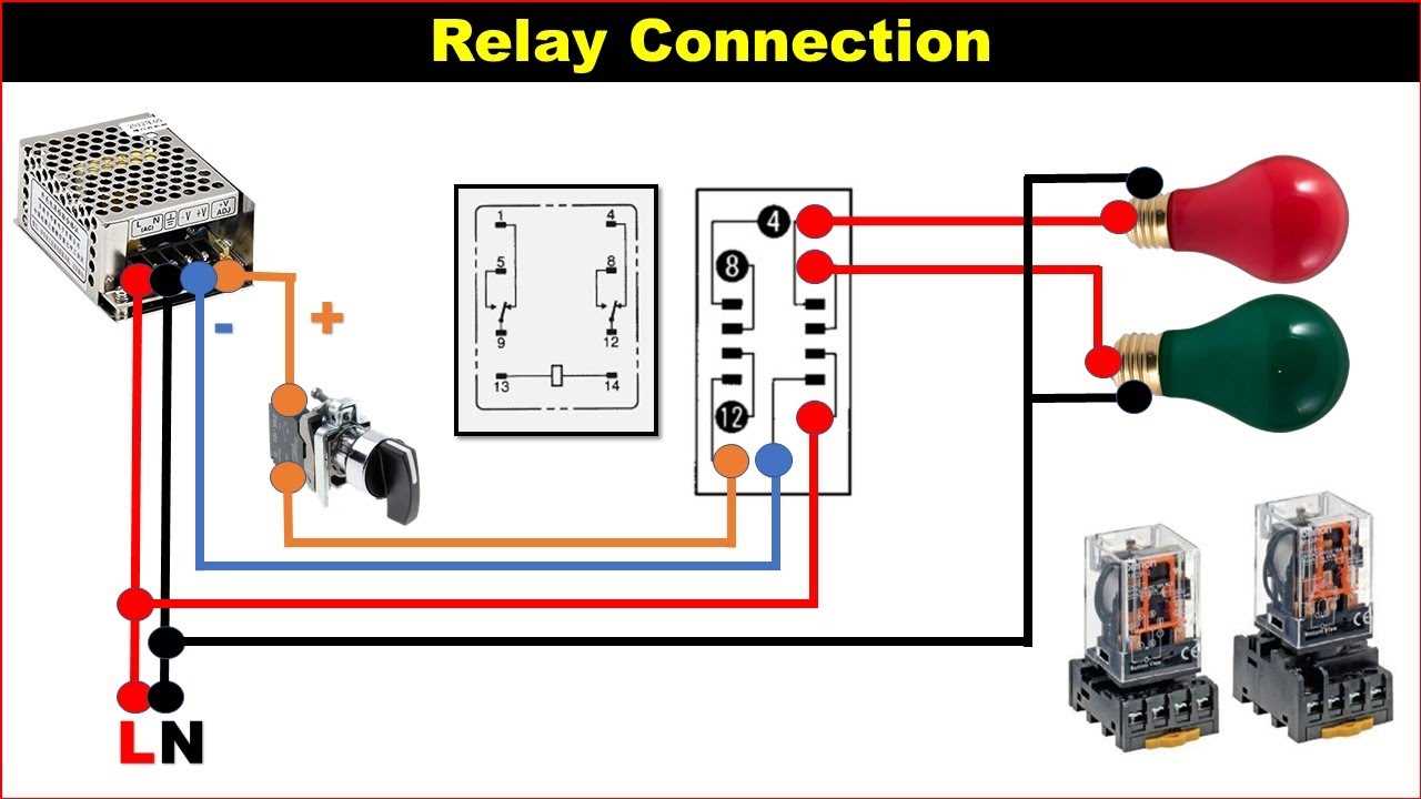 24 volt relay wiring diagram