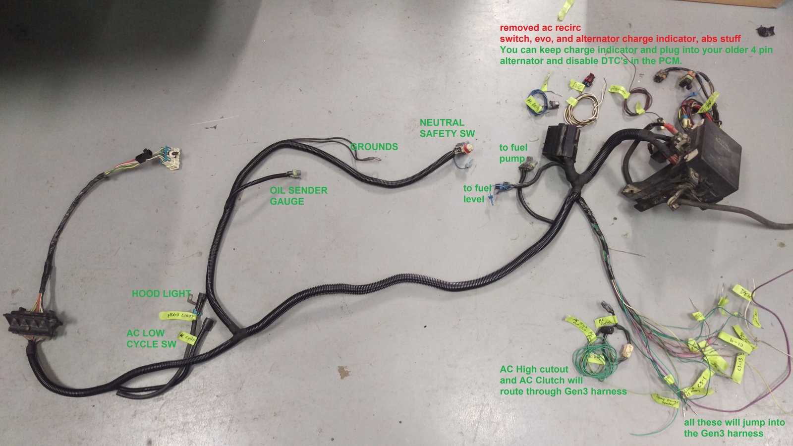 ls wiring harness diagram