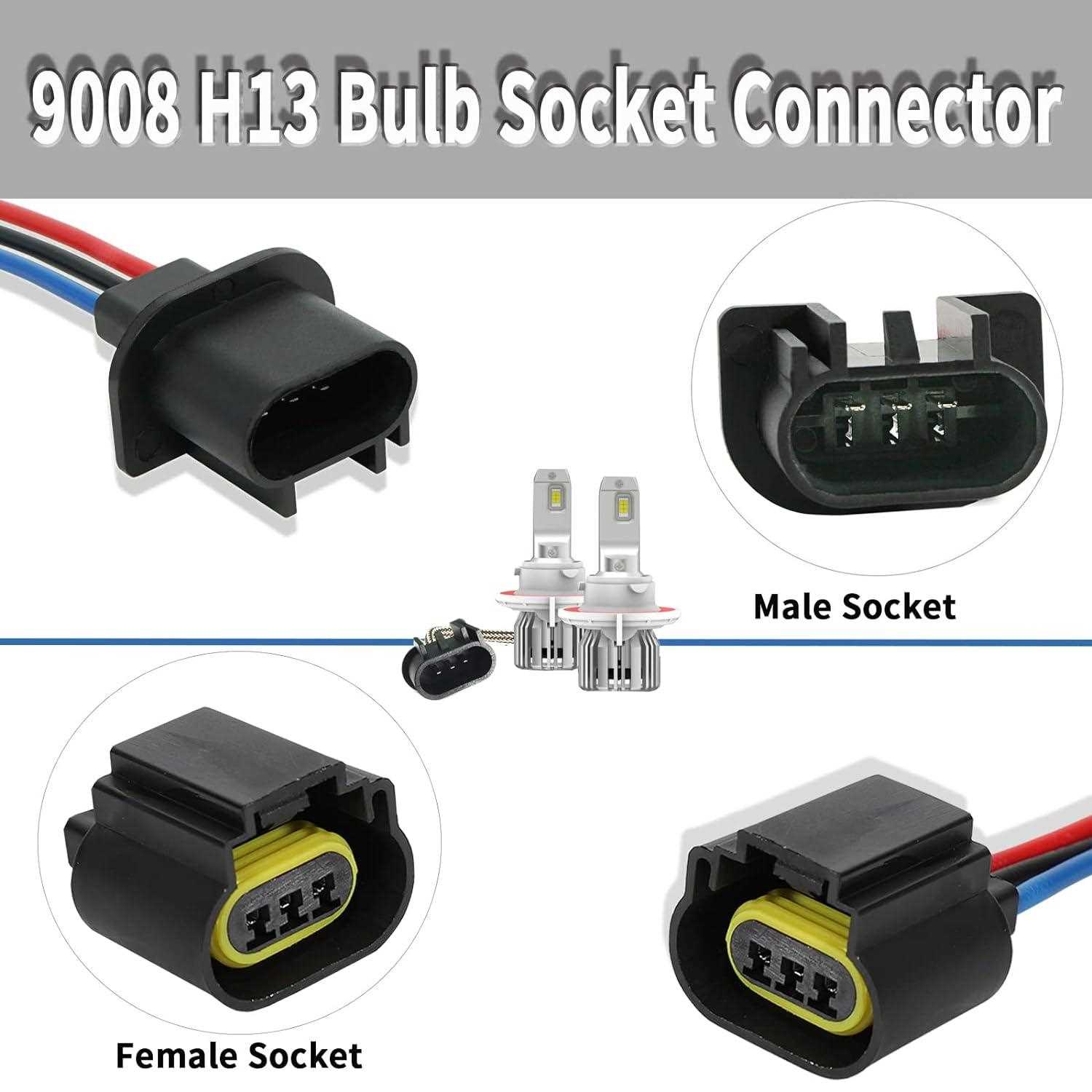 headlight connector wiring diagram