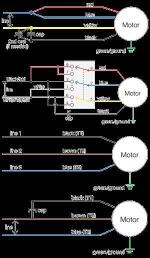 dc motor wiring diagram 4 wire