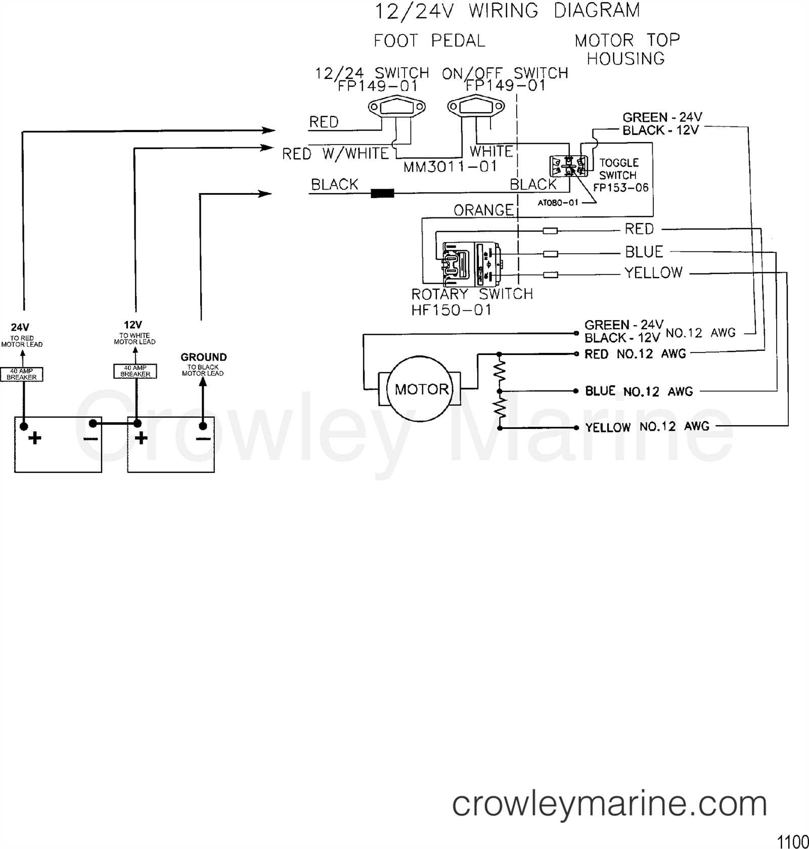 24 volt trolling motor wiring with charger diagram