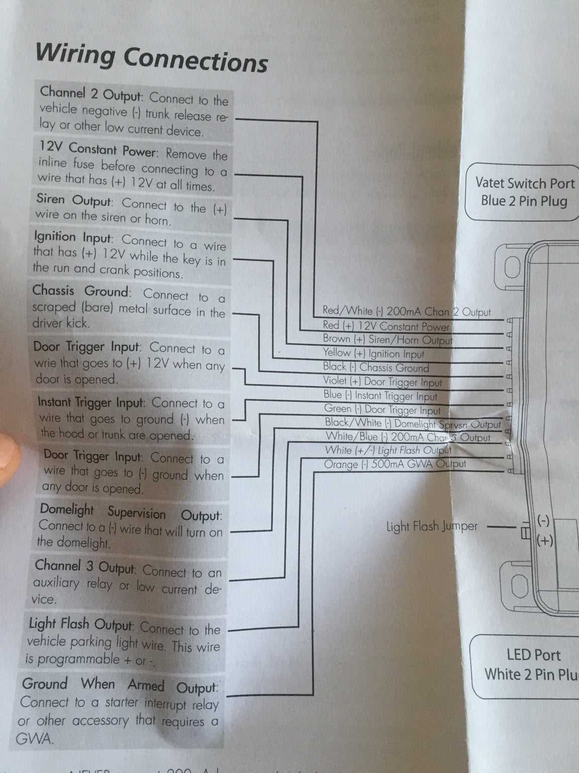 viper 3100v wiring diagram