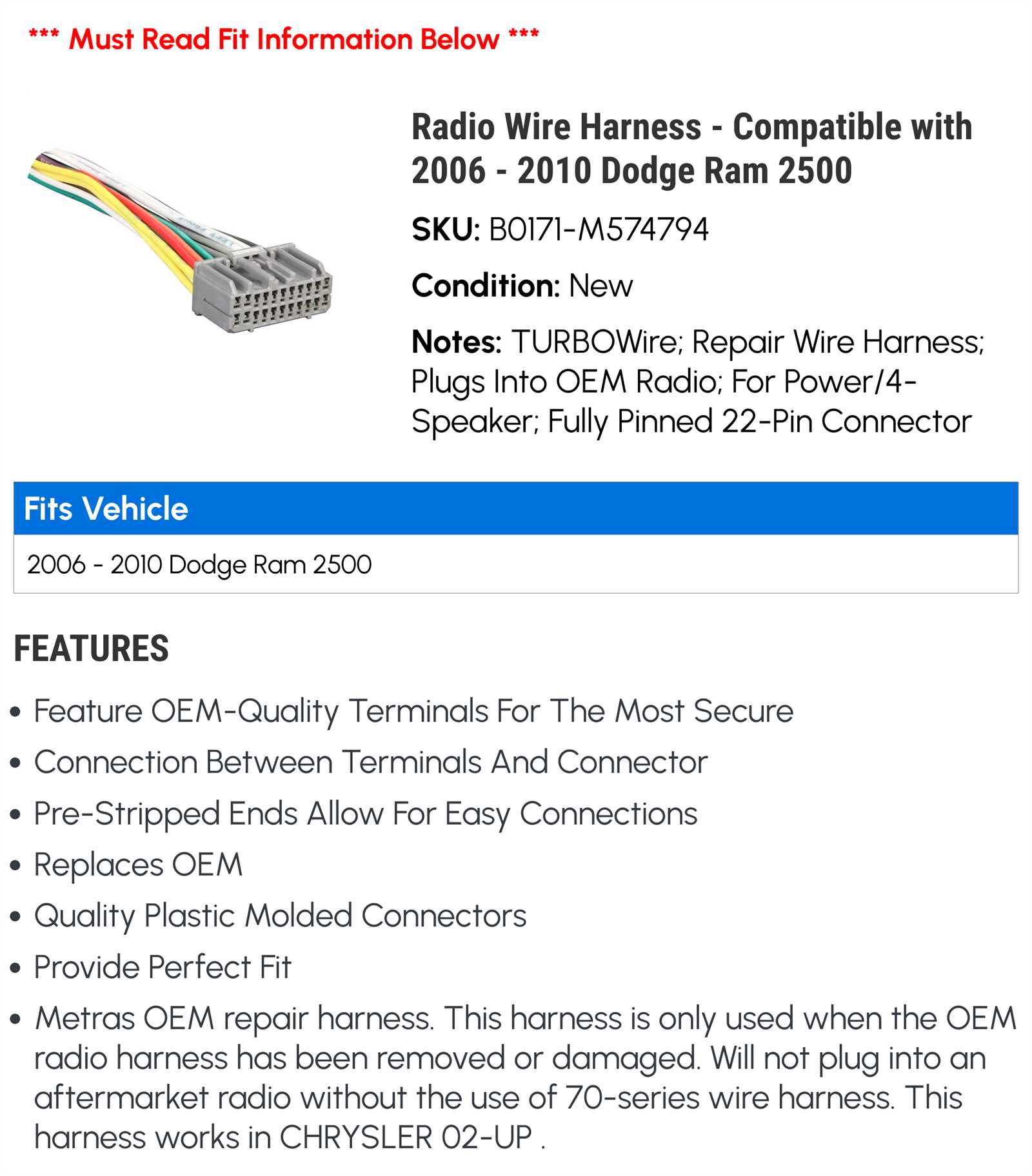 2009 dodge ram radio wiring diagram