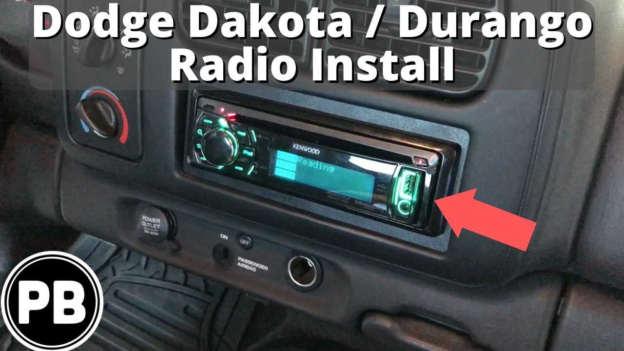 2000 dodge dakota radio wiring diagram