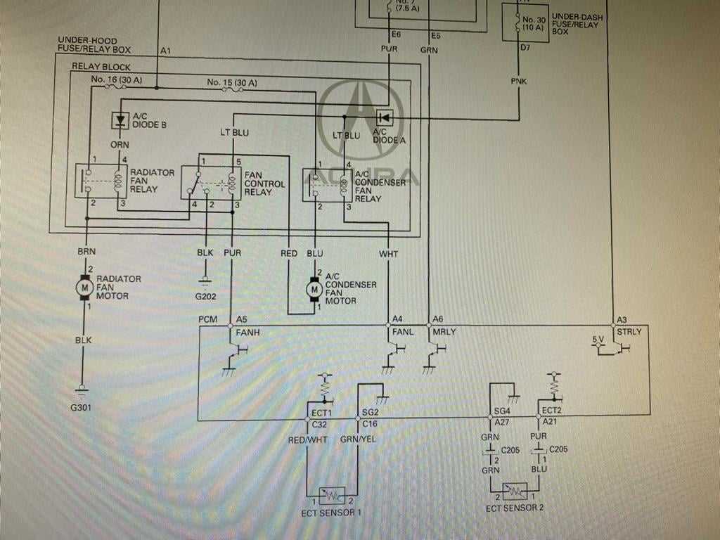 2 speed cooling fan wiring diagram