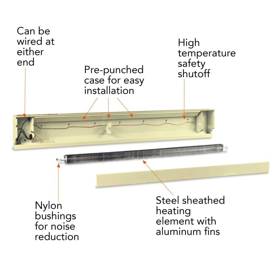 cadet electric baseboard heater wiring diagram