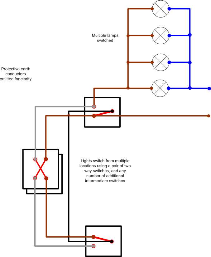 old style 3 way switch wiring diagram