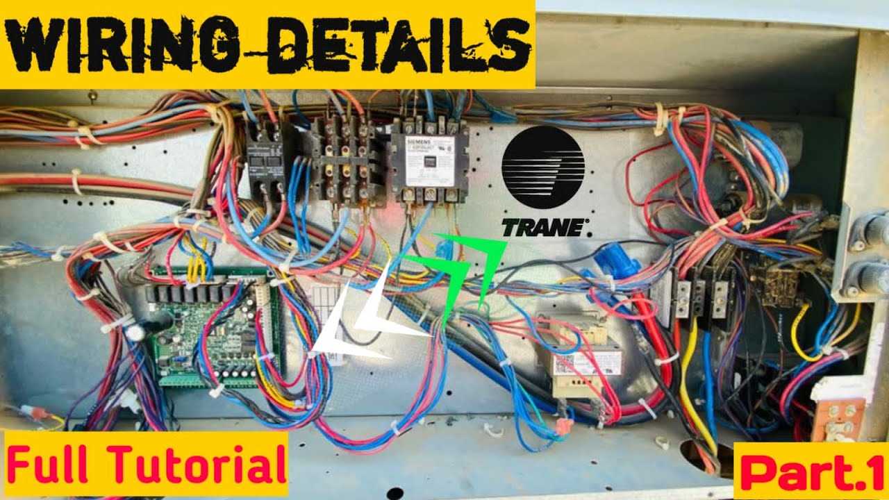 trane condensing unit wiring diagram