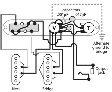 3 way telecaster wiring diagram