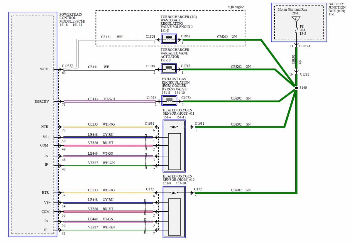 wiring diagram o2 sensor