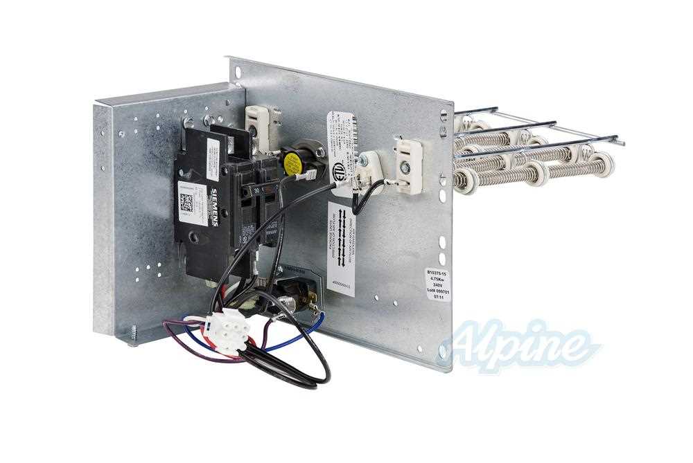 heat strip wiring diagram