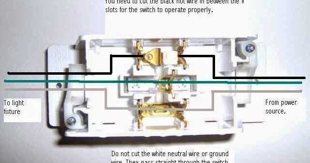 house light switch wiring diagram