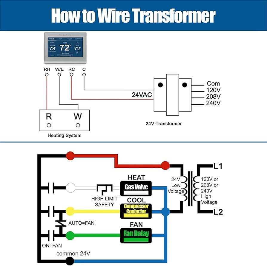 hvac transformer wiring diagram