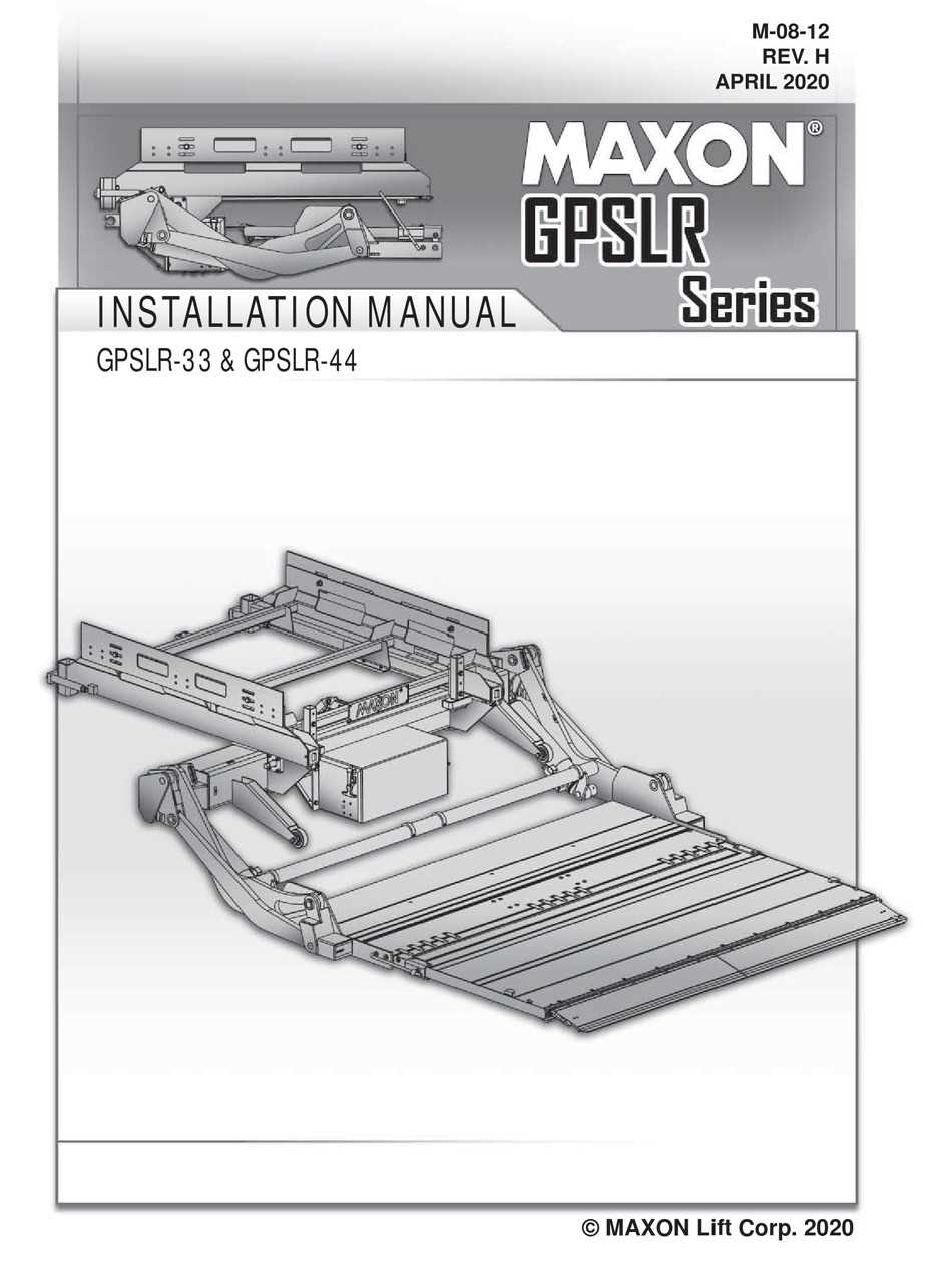 maxon lift gate wiring diagram