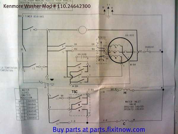 wiring diagram for kenmore dryer model 110