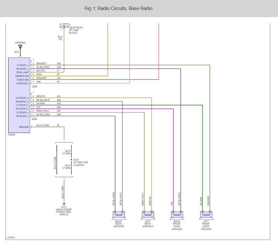 2004 dodge ram 1500 radio wiring diagram