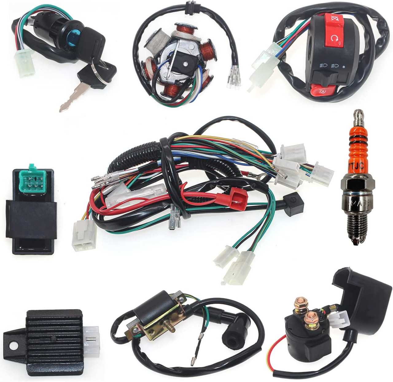 gy6 wiring harness diagram