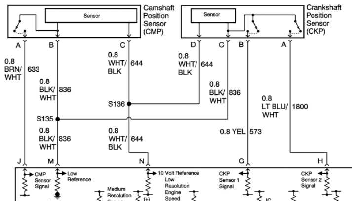 3 wire crank position sensor wiring diagram