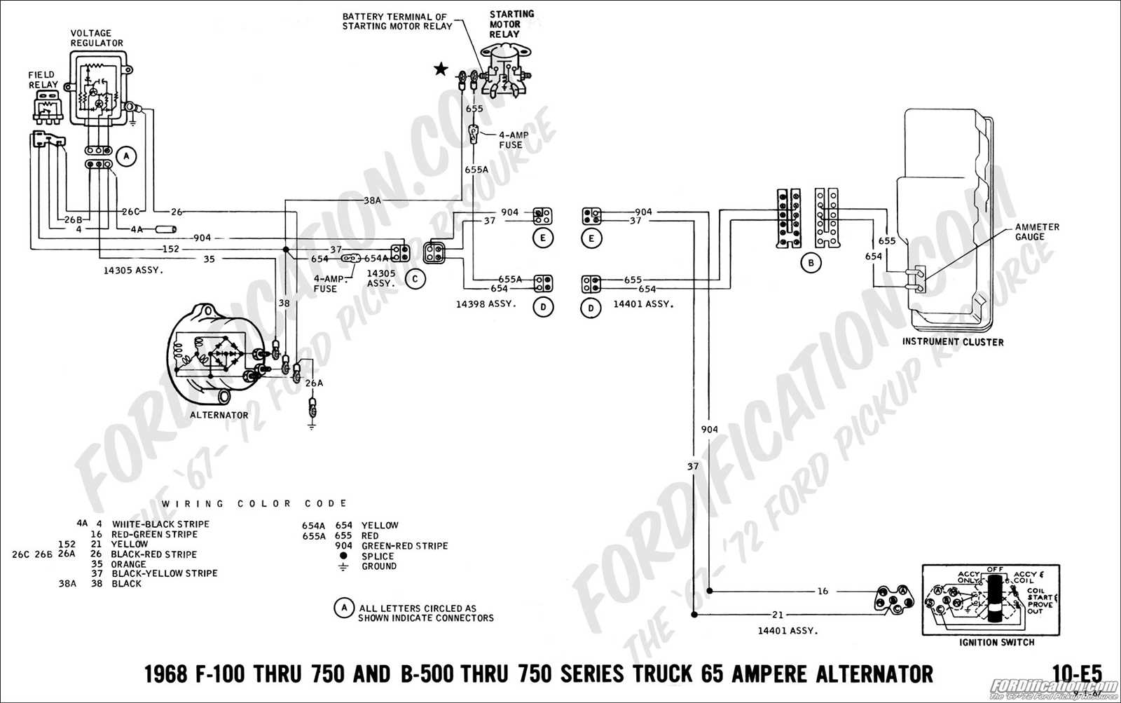 1969 ford f100 ignition wiring diagram