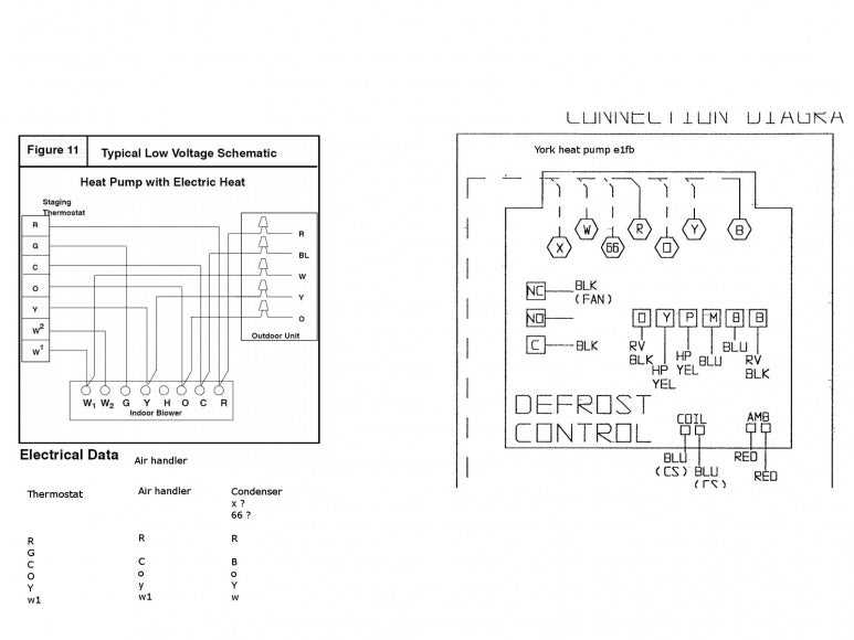 wiring diagram for york heat pump