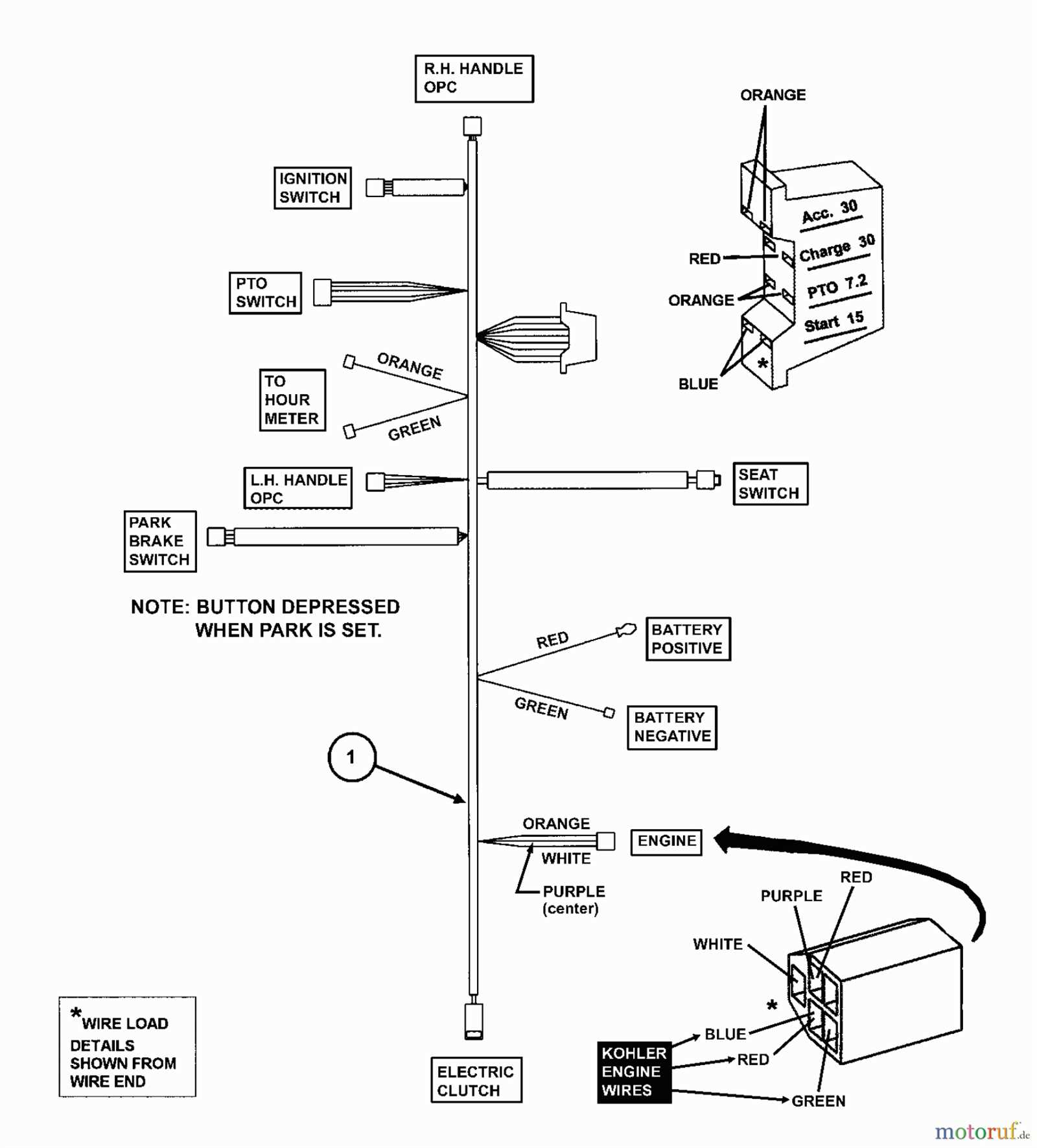 wiring diagram for a kohler engine