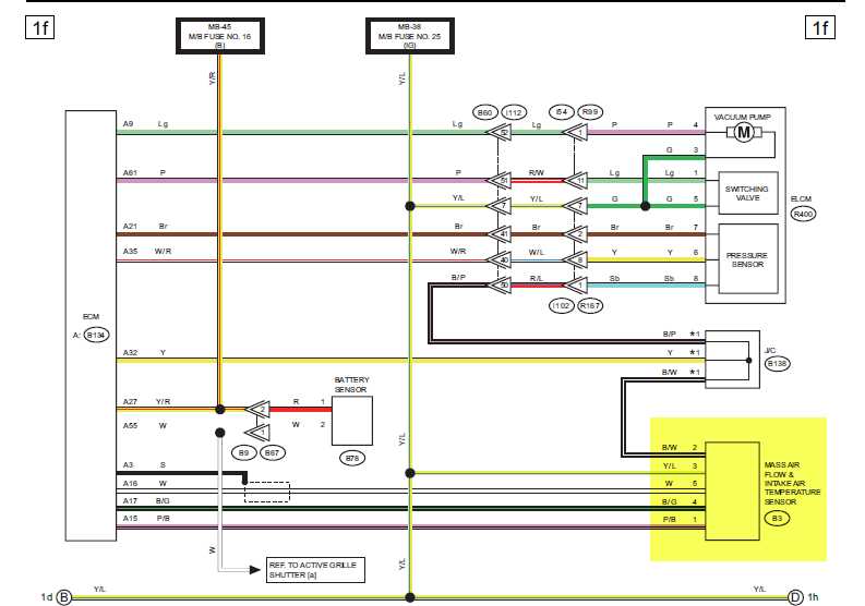 5 wire mass air flow sensor wiring diagram