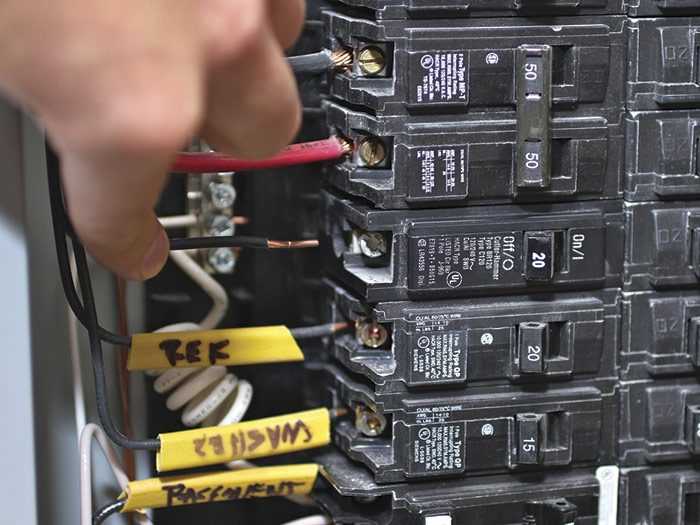 double pole 20 amp breaker wiring diagram