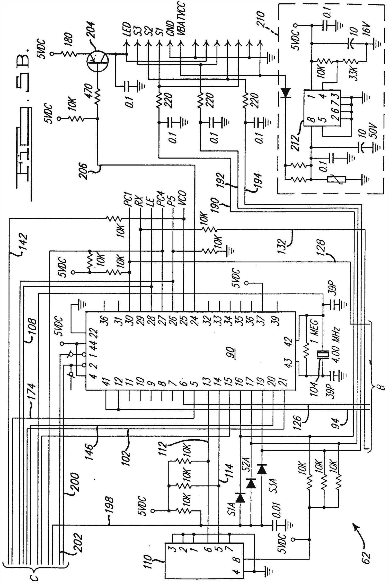 garage door sensor wiring diagram