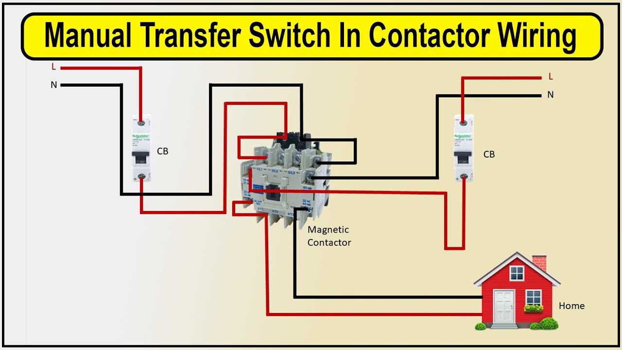 transfer switch wiring diagram manual