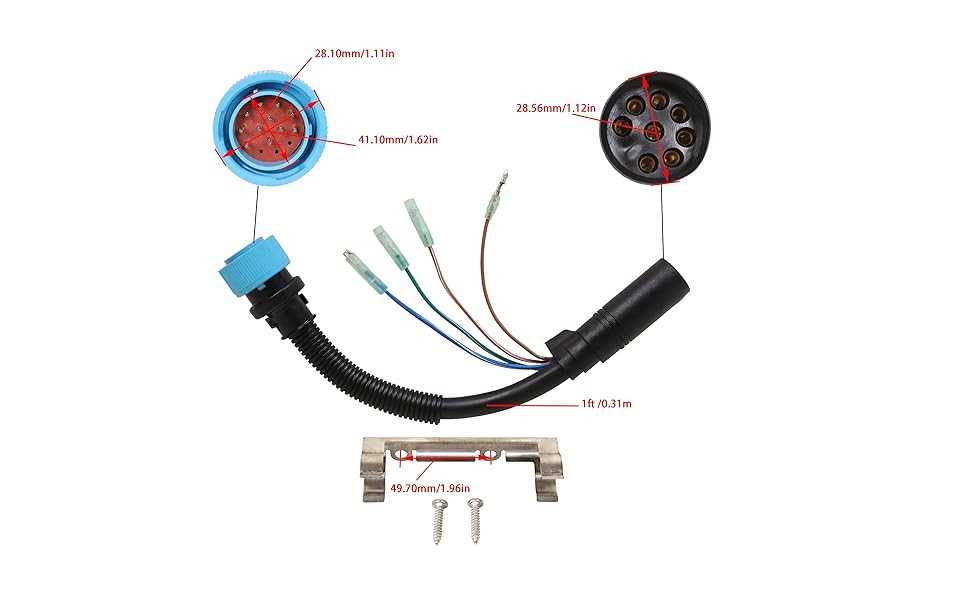 mercury 14 pin wiring harness diagram