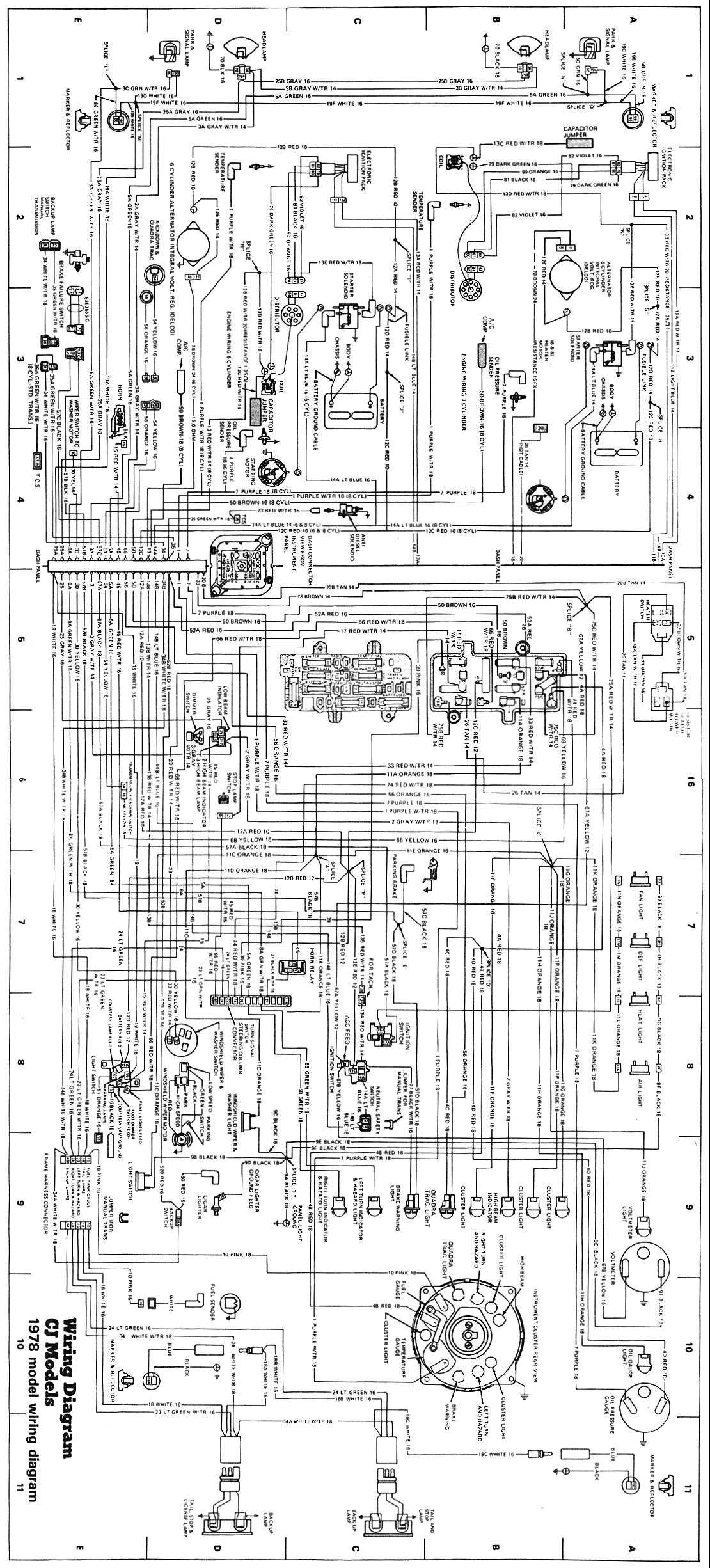 jeep tj wiring harness diagram