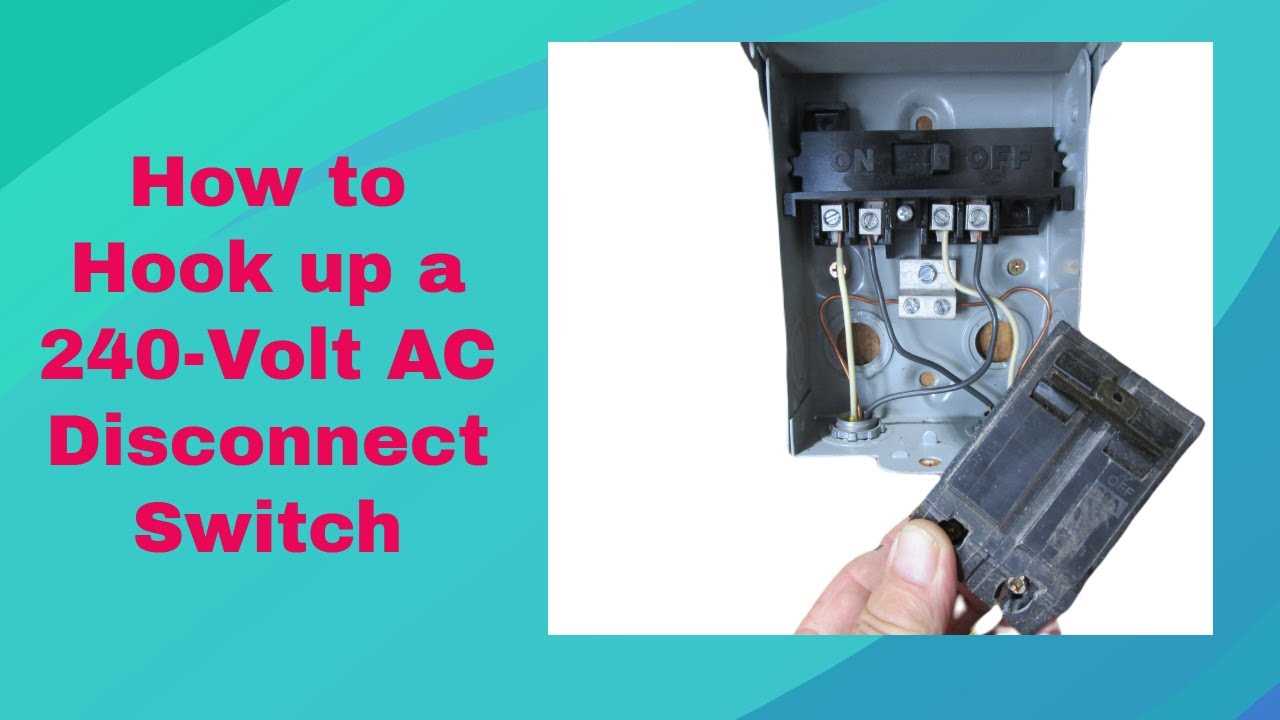 eaton 60 amp disconnect wiring diagram